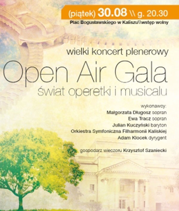 Open Air Gala w Kaliszu już 30 sierpnia