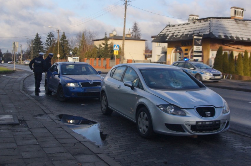 Wypadek na ulicy Częstochowskiej w Kaliszu. Samochód...