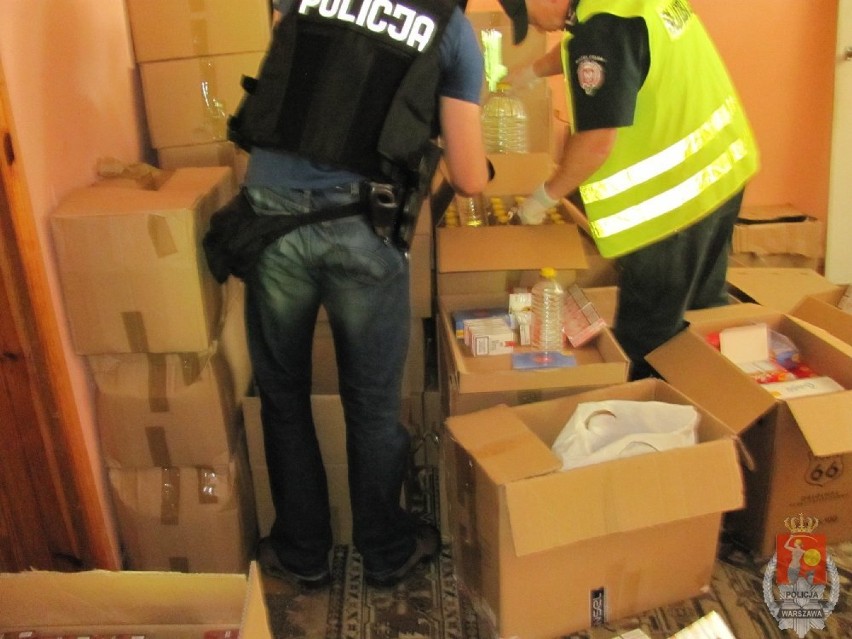 Policjanci zabezpieczyli kontrabandę wartą 600 tys. zł