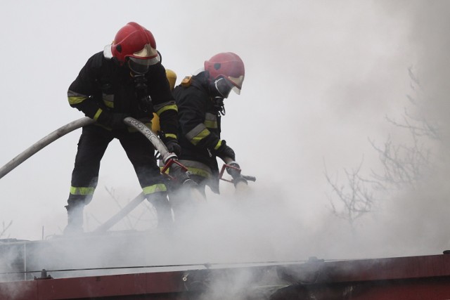 Strażacy muszą być przygotowani do akcji i gaszenia pożarów