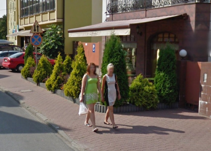 Plac Jagielloński w Wieluniu i okoliczne uliczki na ujęciach sprzed lat