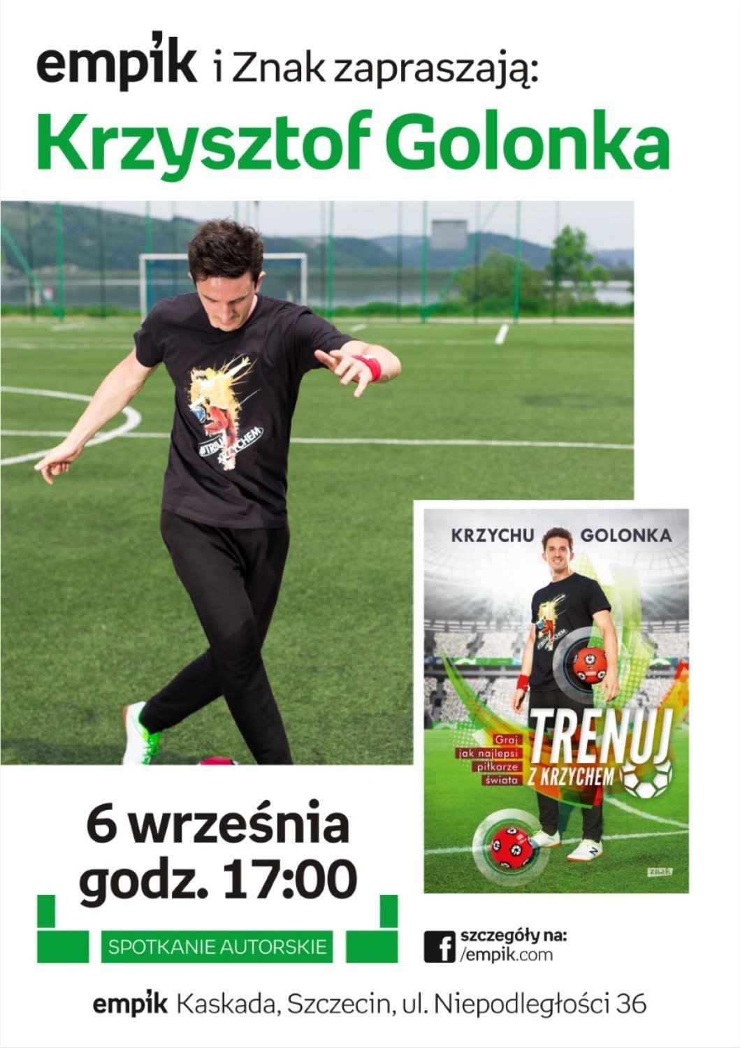 Krzysztof Golonka Mistrz Swiata Freestyle Football W Empiku Szczecin Nasze Miasto