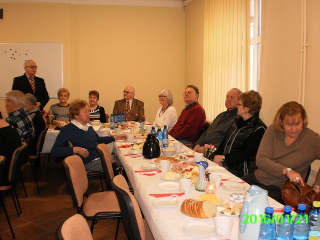 Spotkanie grupy seniorów niemieckich z diabetykami Słubic w dniu 21 stycznia w siedzibie organizacji pozarządowych w Słubicach