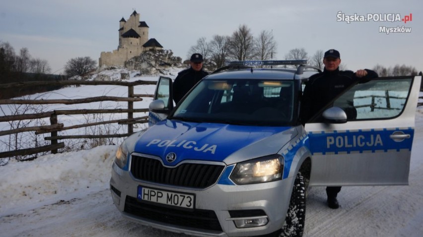 Myszkowska policja ma nowy radiowóz. To skoda yeti