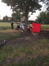 W wypadku w Kruchowie zginął pasażer auta, a dziś w nocy zmarł kierowca