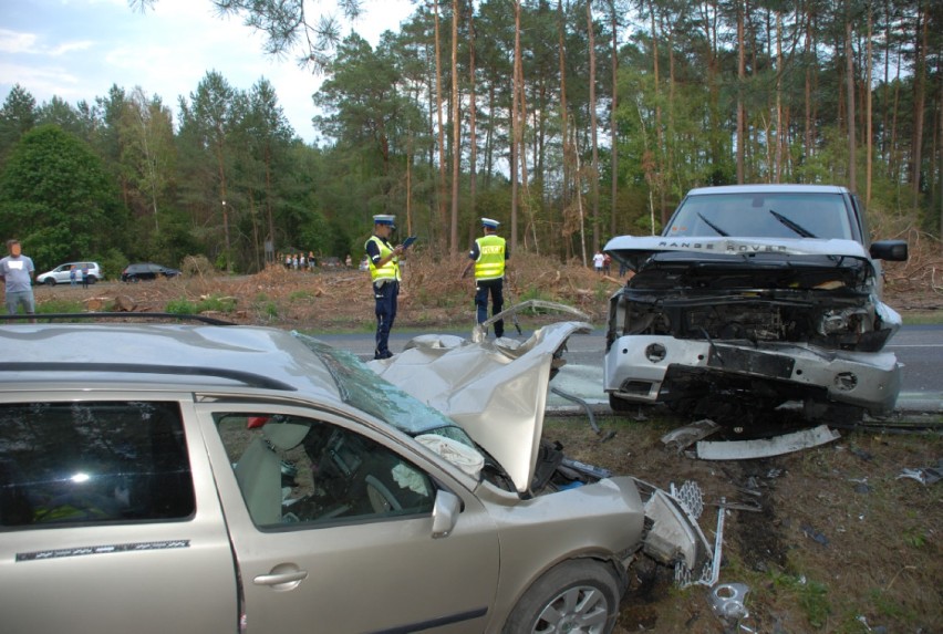 Wypadek na drodze Trzcianka - Kuźnica Czarnkowska