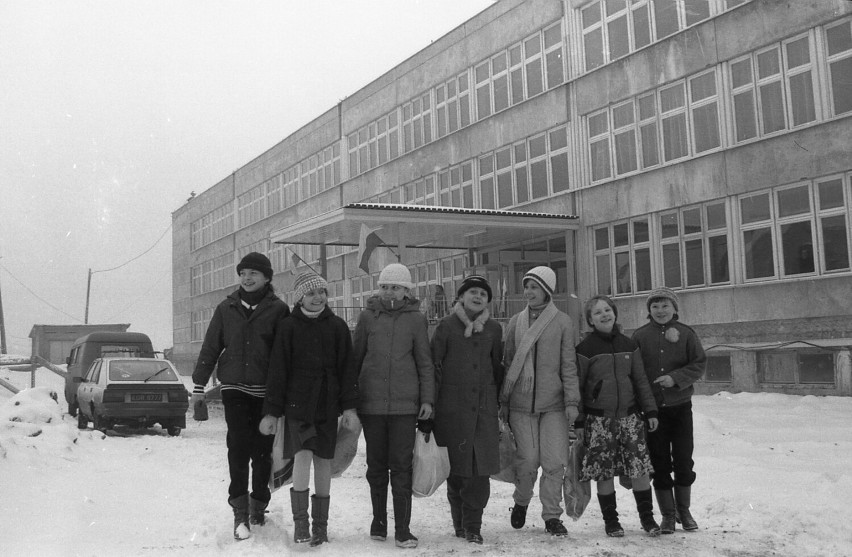 Zima w Rybniku w latach 70 i 80