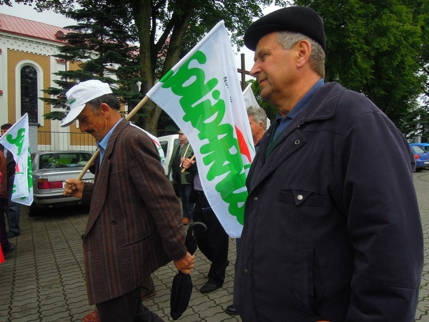 Rolnicy protestowali w Sitańcu (zdjęcia)