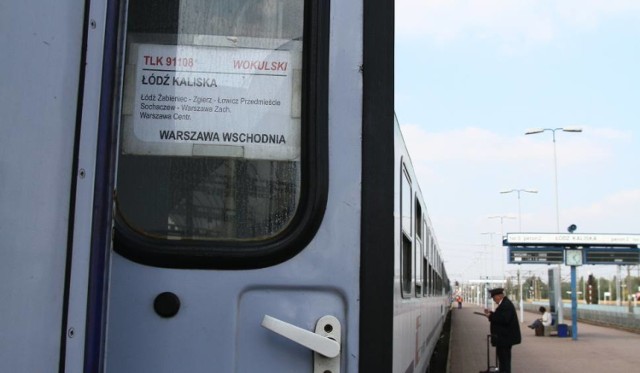 Z Łodzi Kaliskiej do Warszawy Wschodniej odjeżdża m.in. pociąg „Wokulski”. Czy w grudniu na tory wyjedzie „Machulski”?