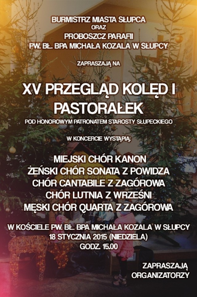 XV Przegląd Kolęd i Pastorałek w Słupcy