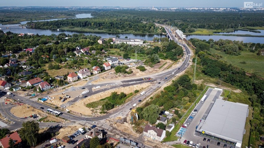 Sprawdzamy, jak idzie budowa Węzła Granitowa w Szczecinie. Zobacz nowe zdjęcia!