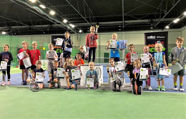 W Zielonej Górze młodzi tenisiści rywalizowali w turnieju Aqua CUP 3.