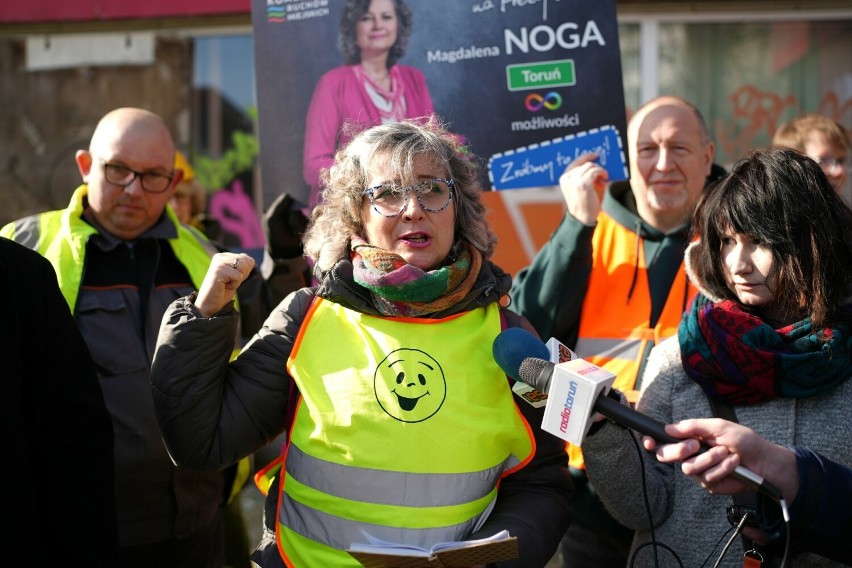 Magdalena Noga jest jedyna kobietą startującą w wyborach na...