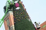 Choinka na placu Zamkowym gotowa na Wielką Iluminację Świąteczną [zdjęcia]