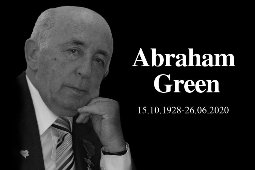 Abraham Green urodził się w Czeladzi w kamienicy przy ulicy...