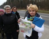 Mieszkańcy Sulejowa protestują przeciwko wybranemu wariantowi przebudowy S12