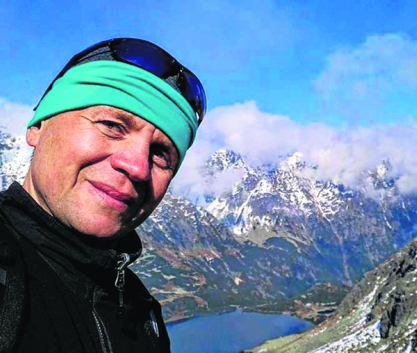 Marek Zimnicki wolne chwile lubi spędzać w górach