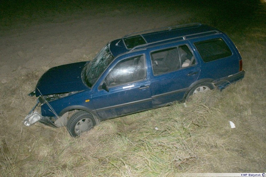 Wypadek na trasie Szczuczyn-Guty. Dwie kobiet trafiły do szpitala [zdjęcia]