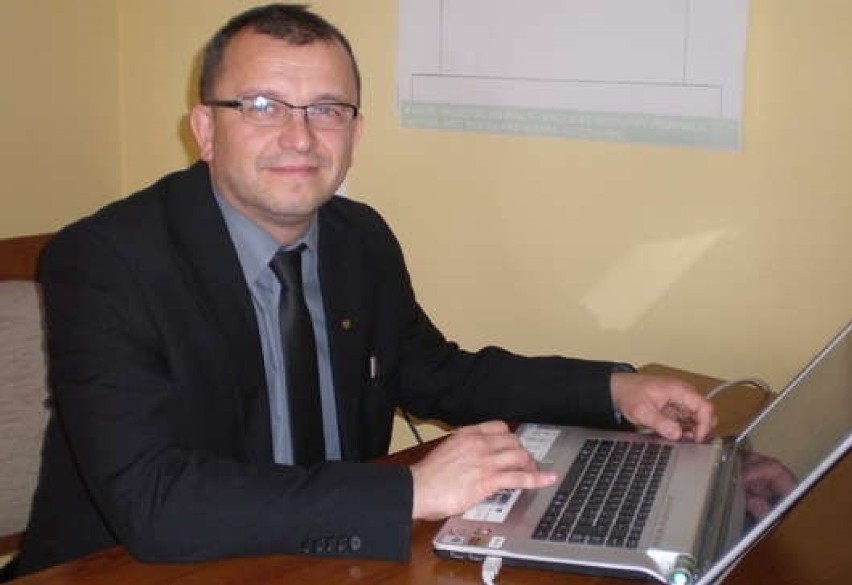 Adam Roszak, burmistrz Gniewkowa.