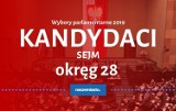 LISTY WYBORCZE z okręgu 28. KANDYDACI. Wybory 2019: Częstochowa, Myszków, Lubliniec, Kłobuck. Kto startuje do Sejmu? 