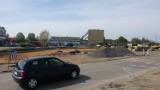 Sosnowiec: na budowie ronda w Zagórzu widać już nowy wlot ulicy Dmowskiego [ZDJĘCIA]
