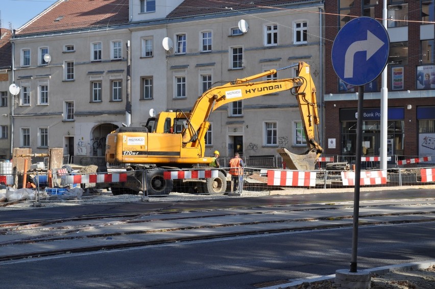 Torowisko na Hubskiej to prowizorka. Miasto: Tak to miało wyglądać [ZDJĘCIA]