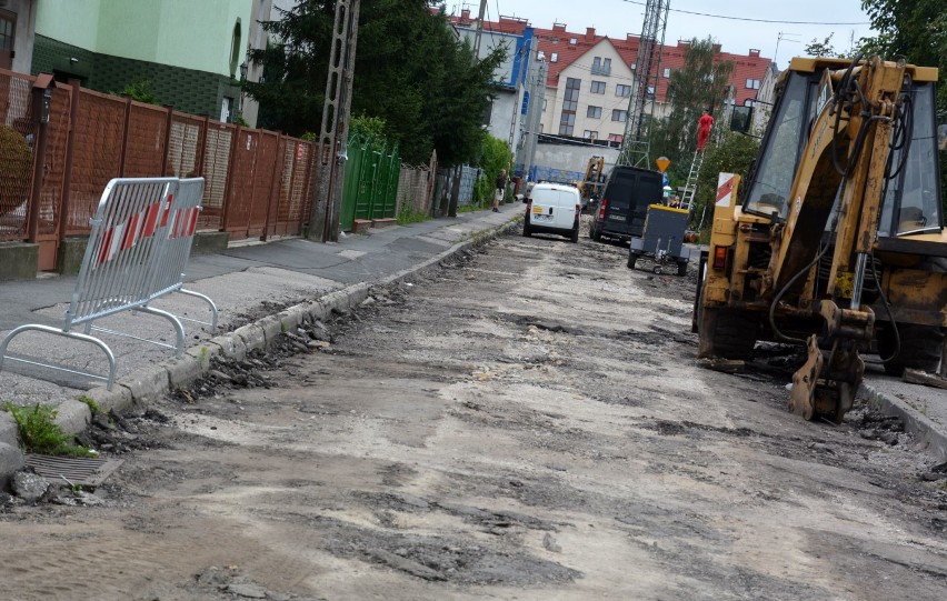Trwa remont ulic na Solnie. Będzie więcej miejsc parkingowych 