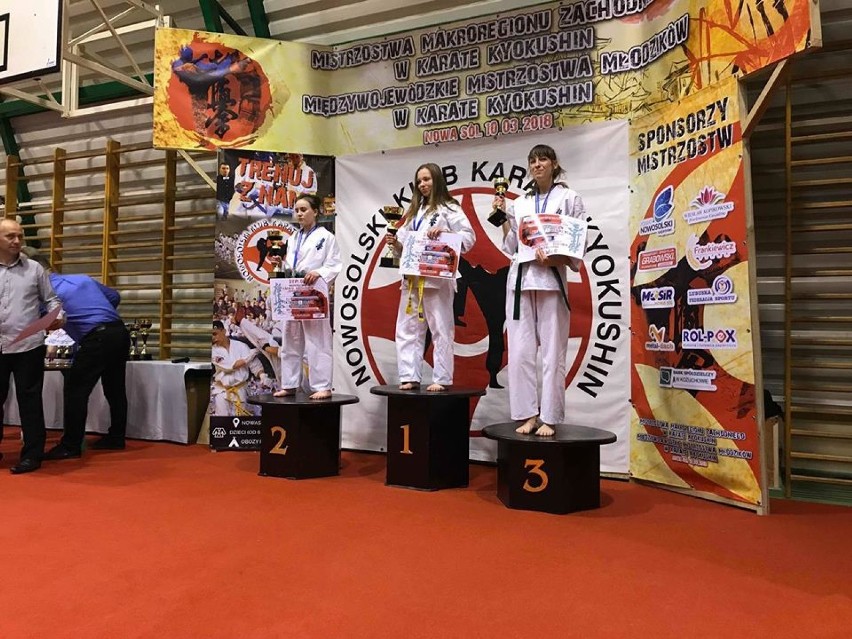 Medale karateków z Malborka na mistrzostwach makroregionu w Nowej Soli