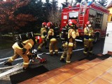 Ćwiczenia obiektowe brzeskich strażaków w Domu Seniora w Zwanowicach
