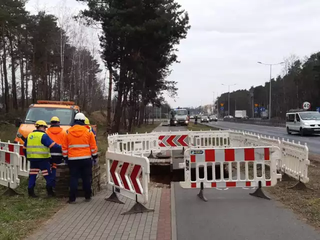 Prace Zielonogórskich Wodociągów i Kanalizacji w Zielonej Górze