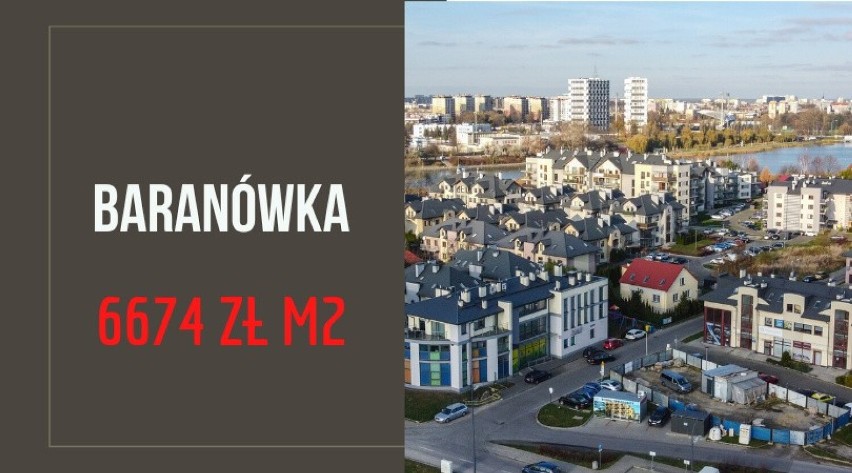 Najdroższe i najtańsze osiedla w Rzeszowie jesienią 2022 roku [RANKING]