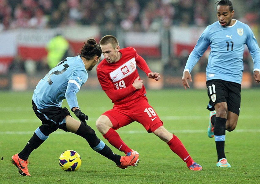 Polska przegrała z Urugwajem 1:3 na PGE Arenie w Gdańsku. Pokonali nas Suarez i Cavani [ZDJĘCIA]