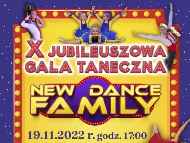 Odbędzie się gala taneczna New Dance Family.