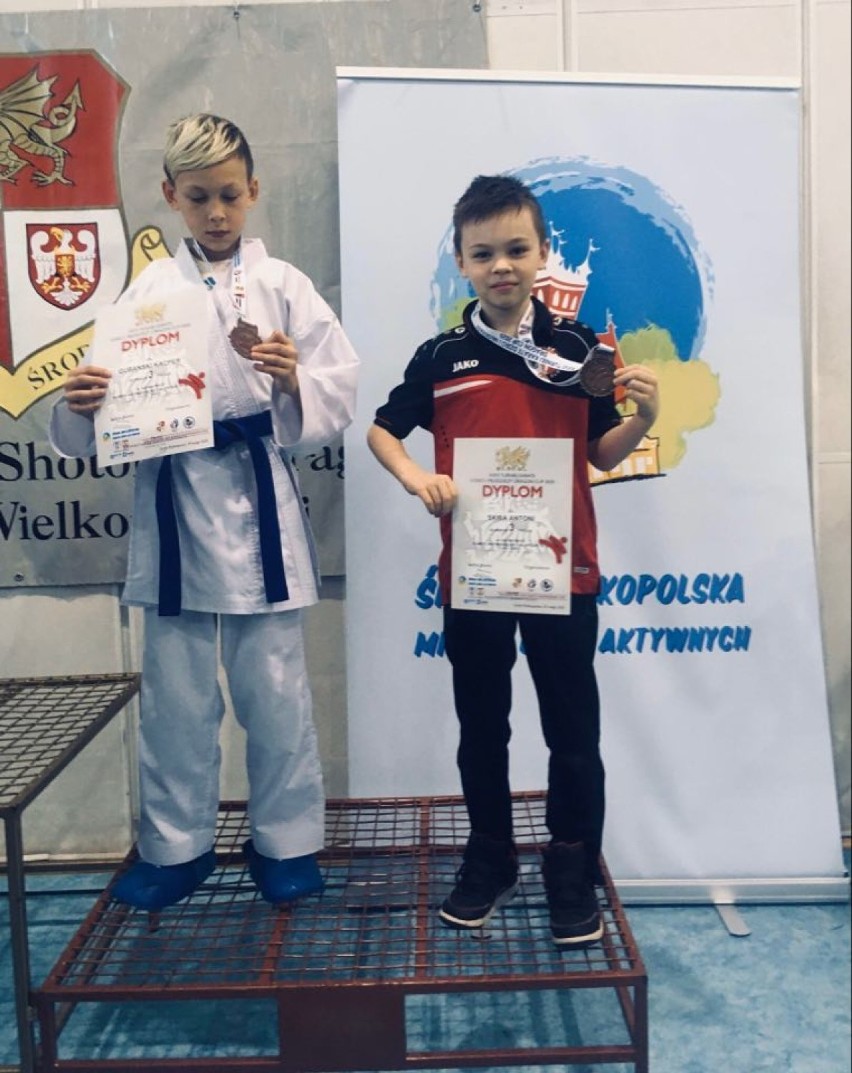 Reprezentanci Pleszewskiego Klubu Karate przywieźli z Środy Wlkp. 12 medali