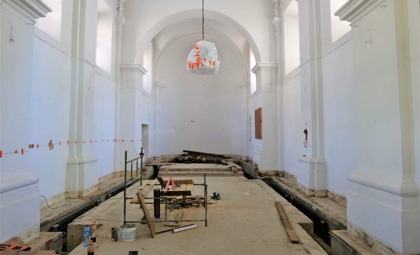 Trwają prace w kaplicy Św. Mikołaja w Chełmie. Zobacz zdjęcia