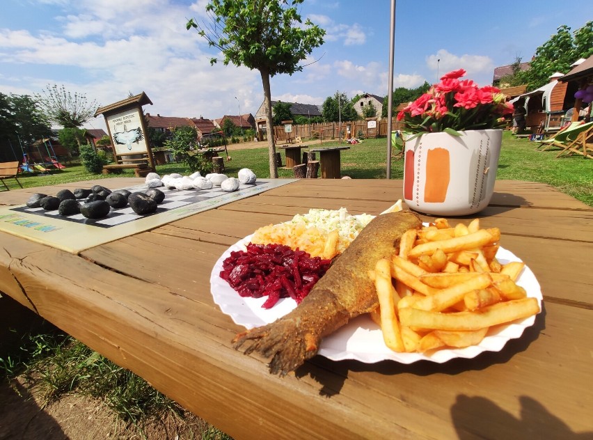 Pychota! Najlepsza smażona ryba blisko Zgorzelca. "Żarecki Gaj" zaprasza na rybkę i atrakcyjny plac zabaw. To tylko 10 km od Zgorzelca