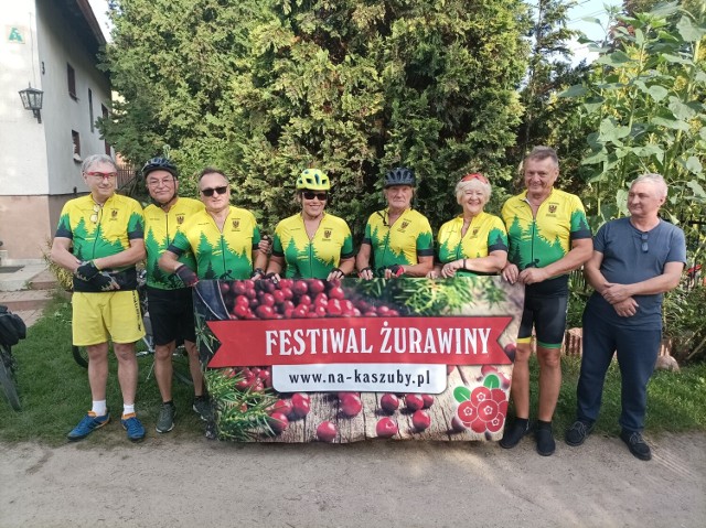 Rajd Żurawinowy po raz kolejny przyciągnął rowerzystów z różnych zakątków Polski.