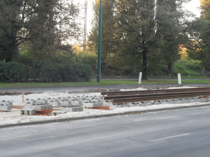 Sosnowiec: koniec modernizacji linii tramwajowej w połowie listopada? [ZDJĘCIA]