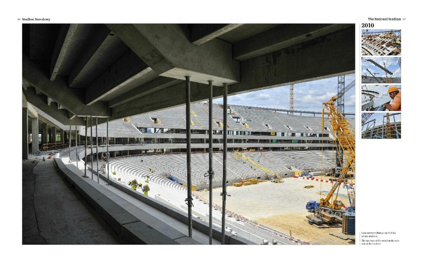 Budowa Stadionu Narodowego na zdjęciach