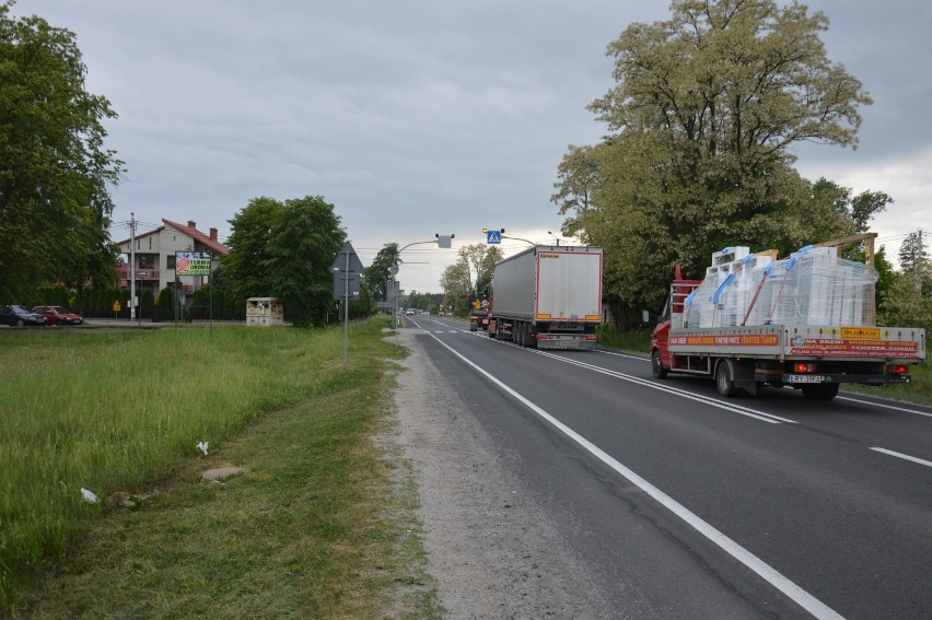 Smęgorzów. Mieszkańcy grożą, że zablokują drogę krajową nr 73, jeśli GDDKiA nie poprawi bezpieczeństwa