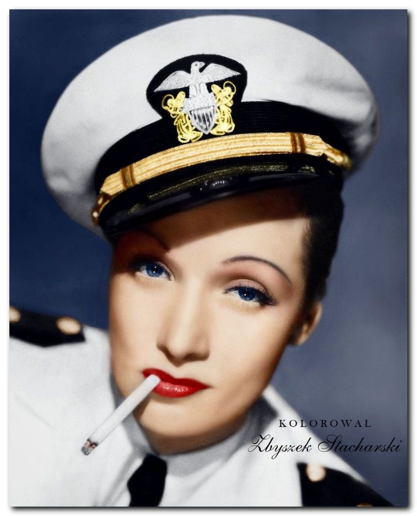 Marlene Dietrich (1901-1992) niemiecko-amerykańska aktorka i...