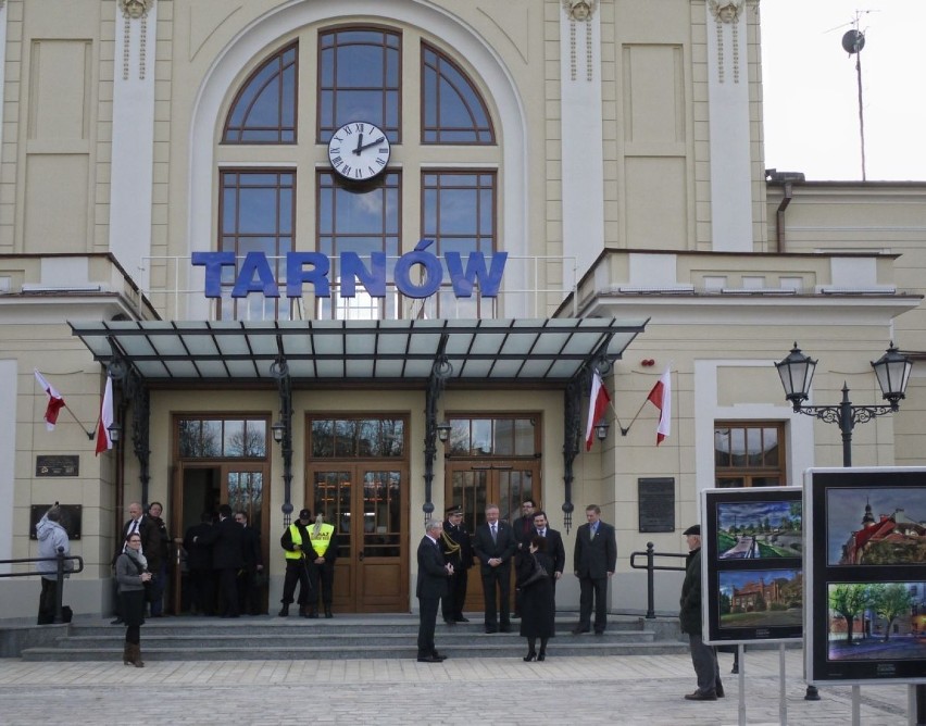 Nowy-stary dworzec w Tarnowie.