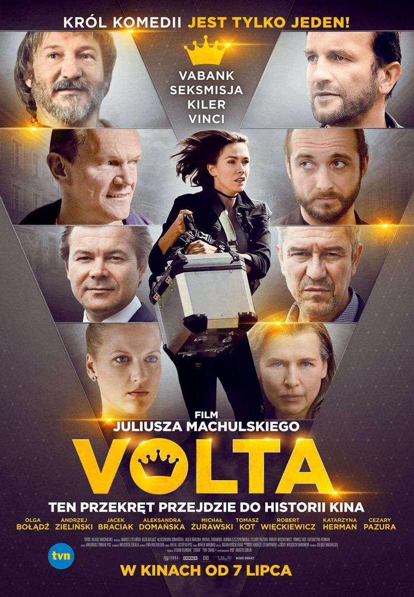 „Volta” to nowa komedia Juliusza Machulskiego.

Bruno Volta...