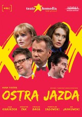 OSTRA JAZDA w Toruniu - Spektakl Teatru Komedia w gwiazdorskiej obsadzie