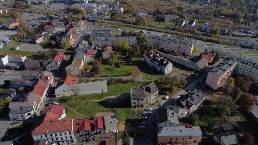 Chrzanów - zdjęcia z drona, wykonane jesień 2022