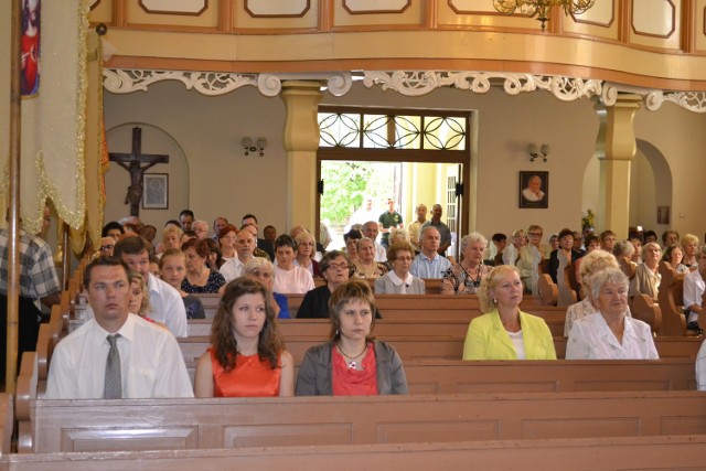 Święto parafii w Stanowicach uroczystą Mszą Świętą uczcili mieszkańcy Grochotowa i Stanowic