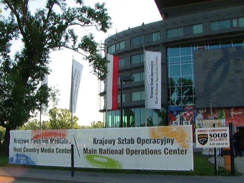 Budynek Centrum Olimpijskiego w Warszawie. Fot. Ewa Krzysiak