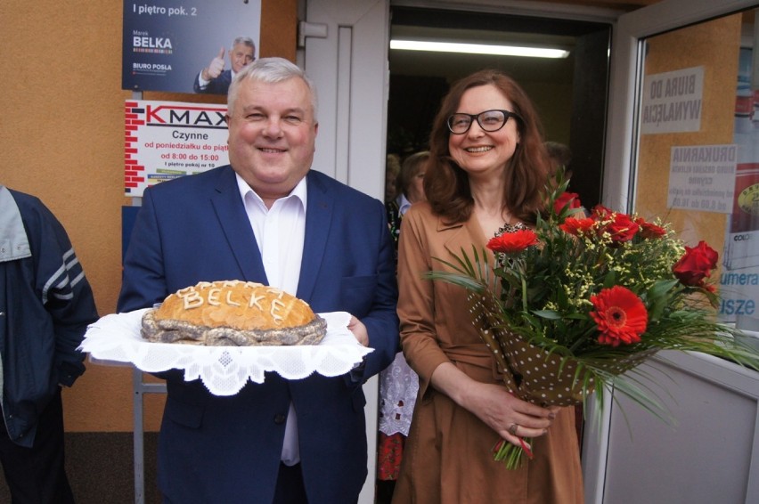 Europoseł Marek Belka otworzył swoje biuro w Radomsku