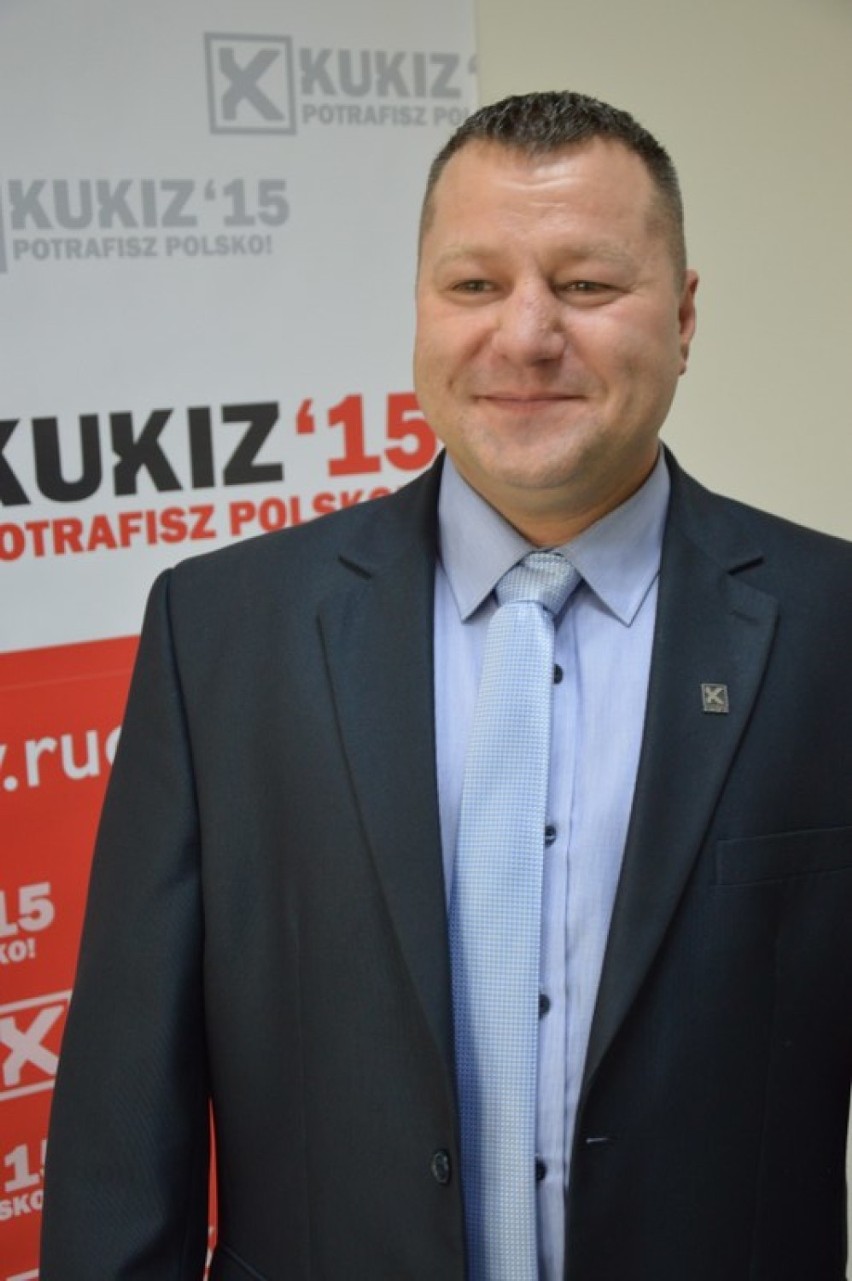 Paweł Kosiński z Kukiz'15 kandydatem na prezydenta Zduńskiej Woli [zdjęcia]