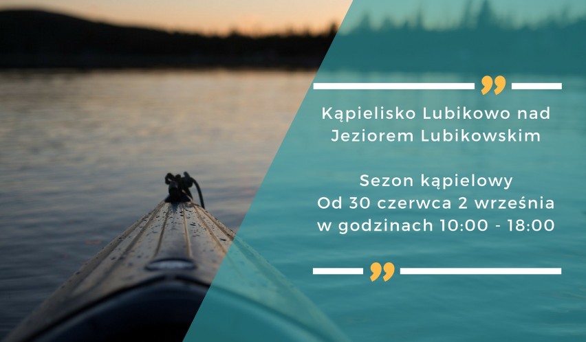 Kąpielisko Lubikowo nad Jeziorem Lubikowskim

Kąpielisko...